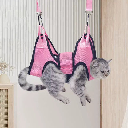 Pet Grooming Restraint Hammock for Cats and Dogs