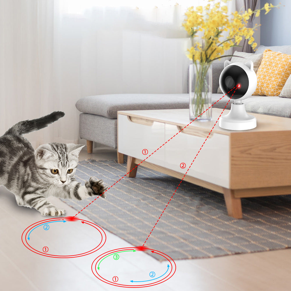 Automatic Laser Cat Toy with Intelligent Modes
