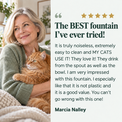 AquaPurr™ Fresh Water Fountain